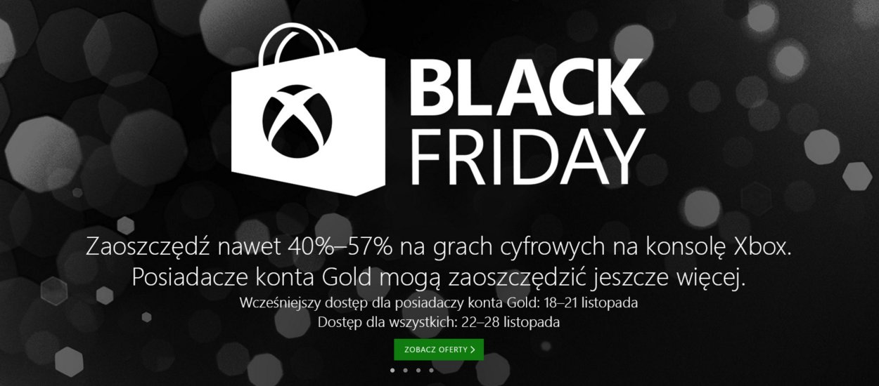 Wcześniejszy Black Friday dla posiadaczy Xboksów, w PlayStation Store już wkrótce
