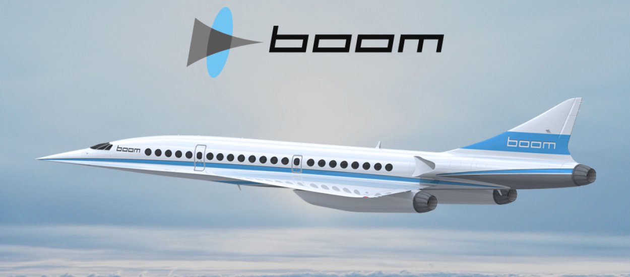 Boom XB - 1, czyli z Londynu do Nowego Jorku w 3,5 godziny...