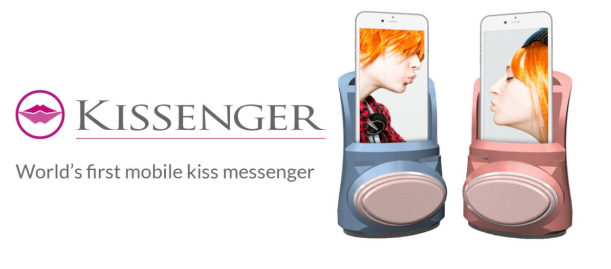 Kissenger, komunikator do całowania na odległość. Szaleństwo czy przyszłość?