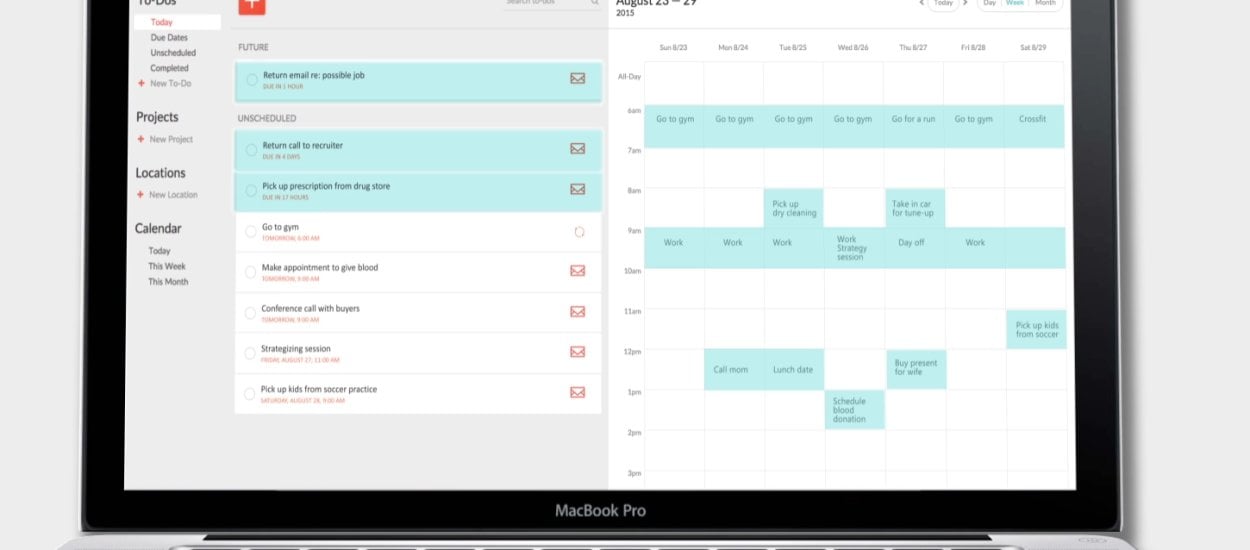 Handle - Lista zadań, kalendarz i poczta Gmail w jednym
