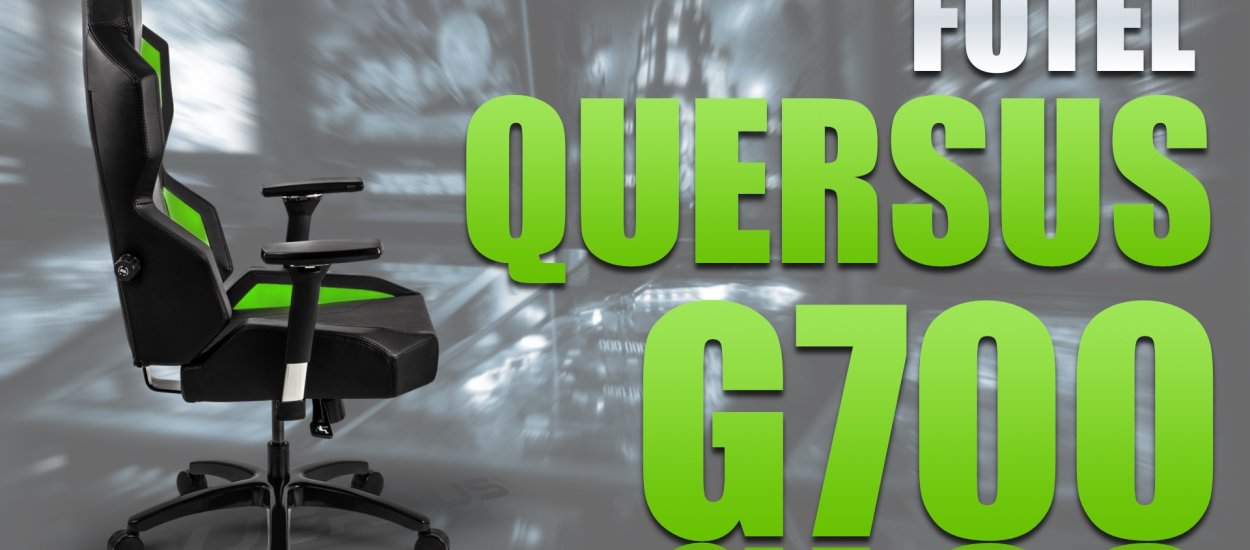 Quersus G700 - fotel dla graczy, na którym dobrze mi się spało [wideo]