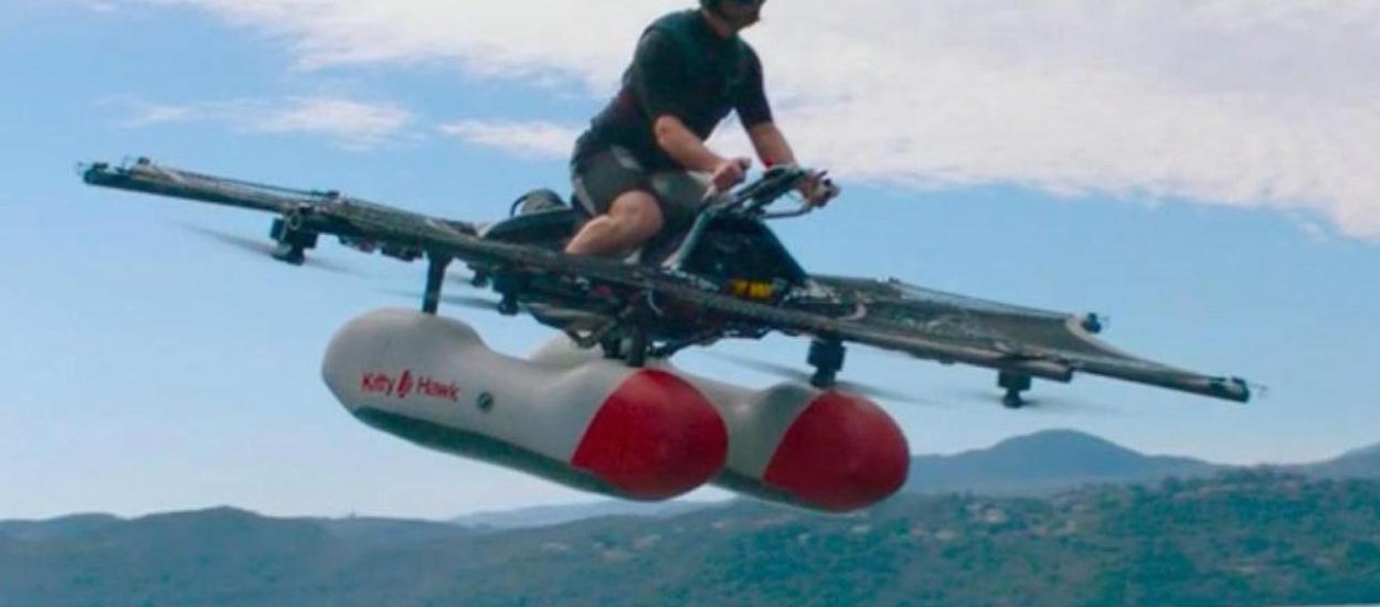 Jeszcze przed końcem roku kupisz sobie latający skuter od Larry'ego Page'a