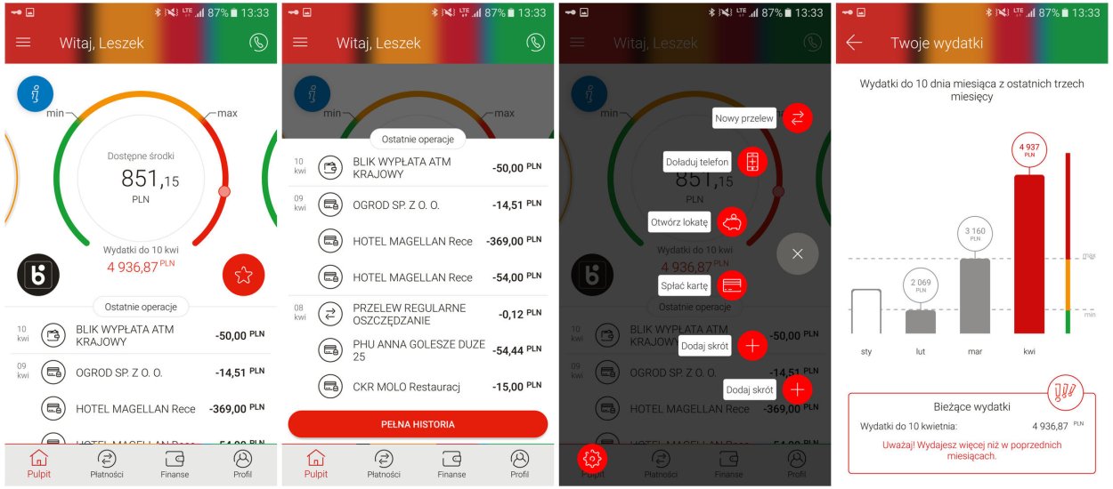 Już jest nowa aplikacja mBanku ze wsparciem dla Android Pay i obsługą czytników linii papilarnych