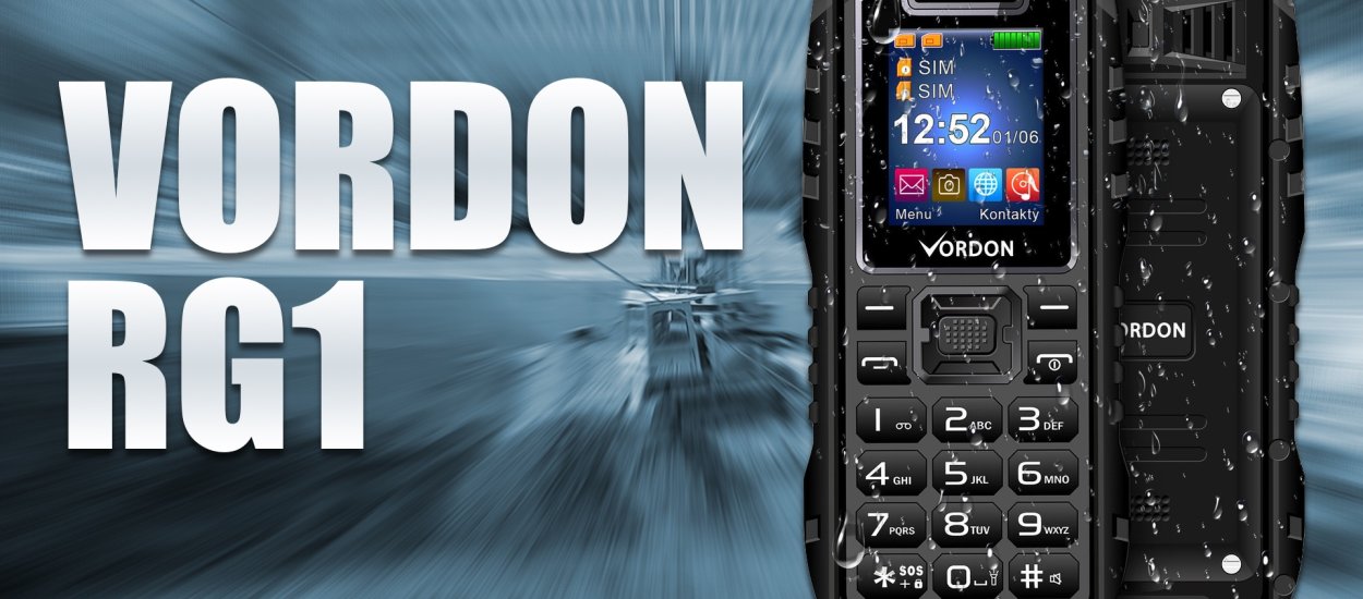 Vordon RG1 - recenzja i ekstremalny test. Ile zniesie ten odporny telefon?