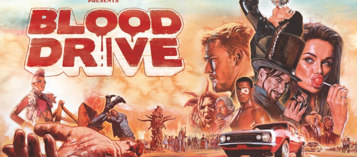 Blood Drive - nowy serial gore, a w nim auta napędzane krwią