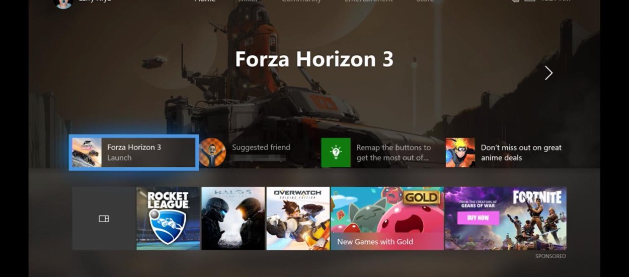 Xbox One czeka kompletna przemiana - tak będzie wyglądać nowy ekran główny