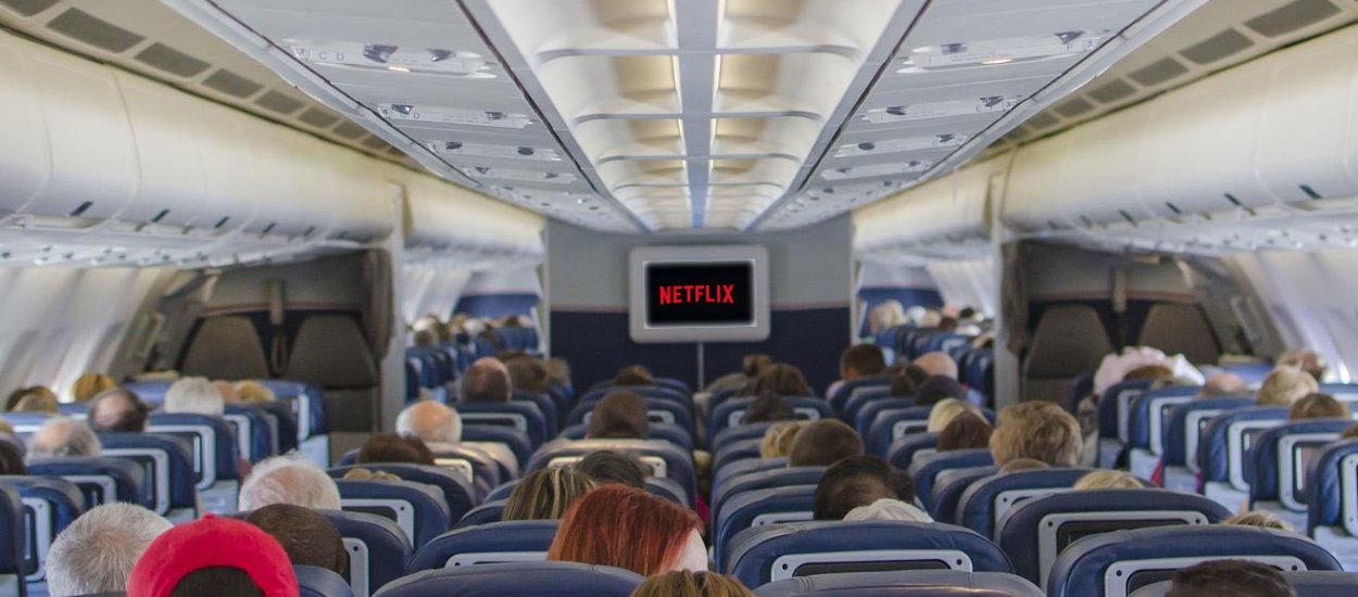 Netflix w samolocie, czyli nowa era streamingu