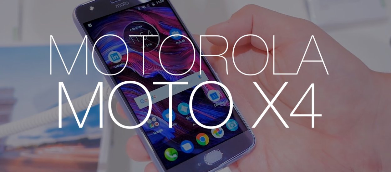 Motorola Moto X4 z podwójnym aparatem zapowiada się naprawdę ciekawie