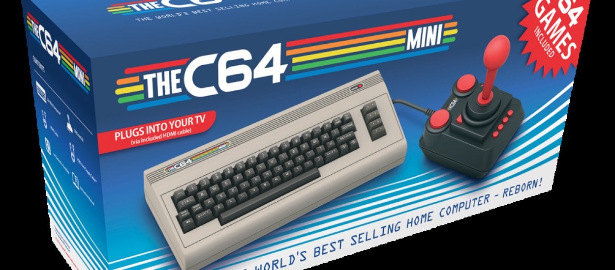 Jestem atarowcem, więc nie kupię - ale miniaturowe Commodore 64 za 255 złotych wygląda kapitalnie