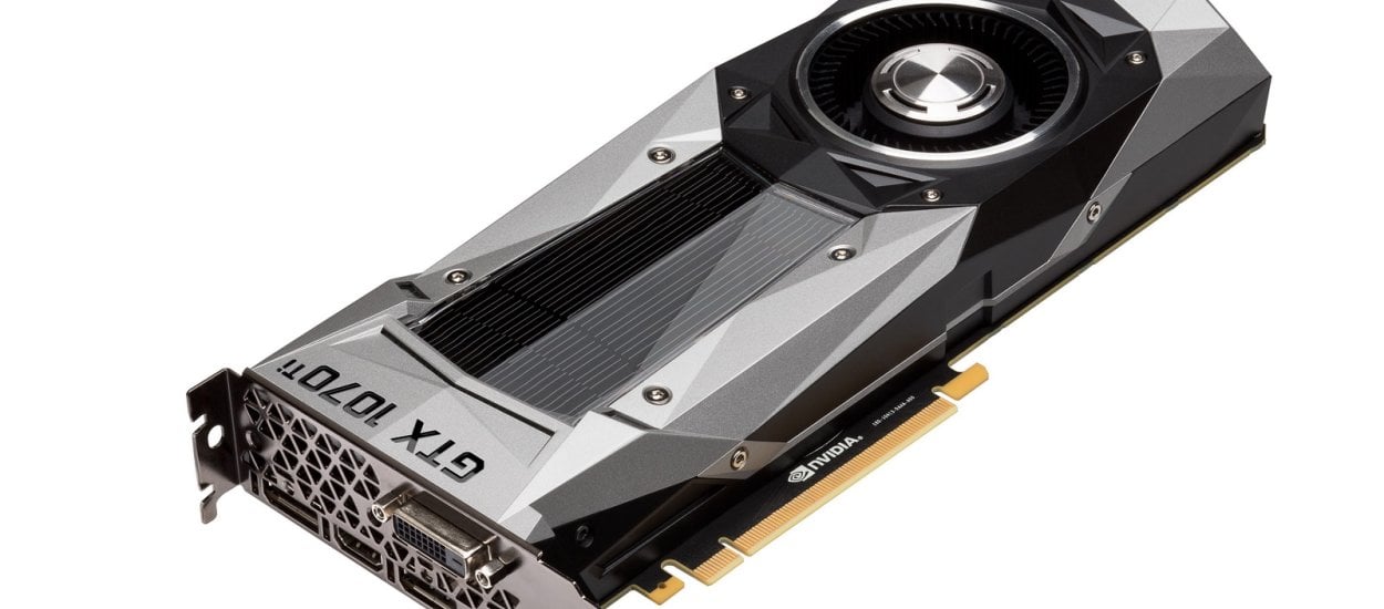 Nvidia zaprezentowała GeForce GTX 1070 Ti. Nowej karcie blisko do GTX 1080, choć kosztuje mniej