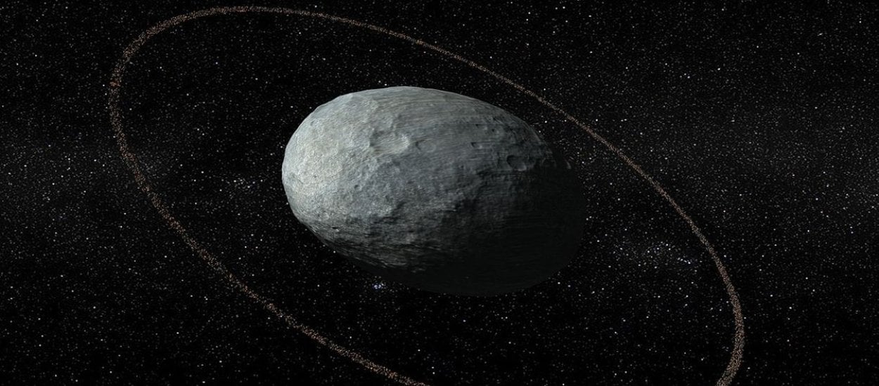 Planeta karłowata Haumea posiada pierścień, to pierwsza taka obserwacja!