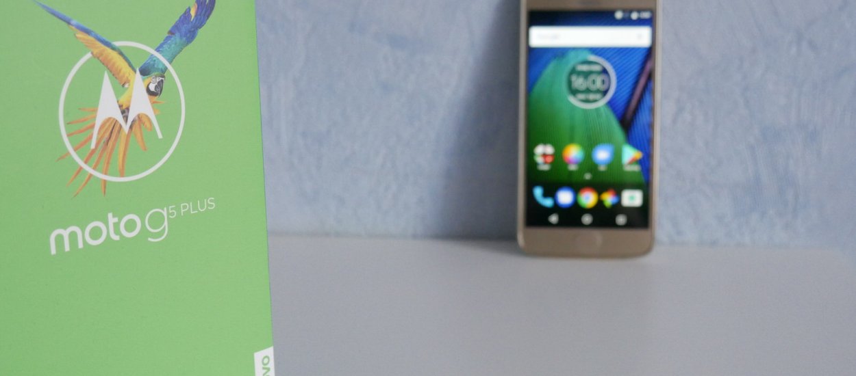 Motorola wciąż na topie - recenzja Motorola Moto G5 Plus