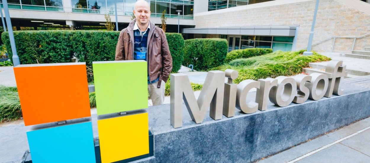 Byłem w kampusie Microsoftu
