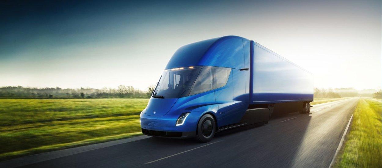 Tesla Semi zaprezentowana - elektryczna ciężarówka ma zasięg 800 km!