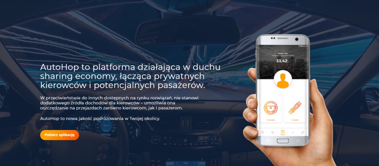 AutoHop - BlaBlaCar będzie miał w Polsce konkurencję
