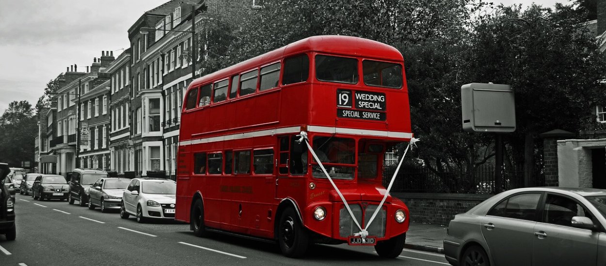 Słynne londyńskie autobusy będą napędzane przez... fusy z kawy