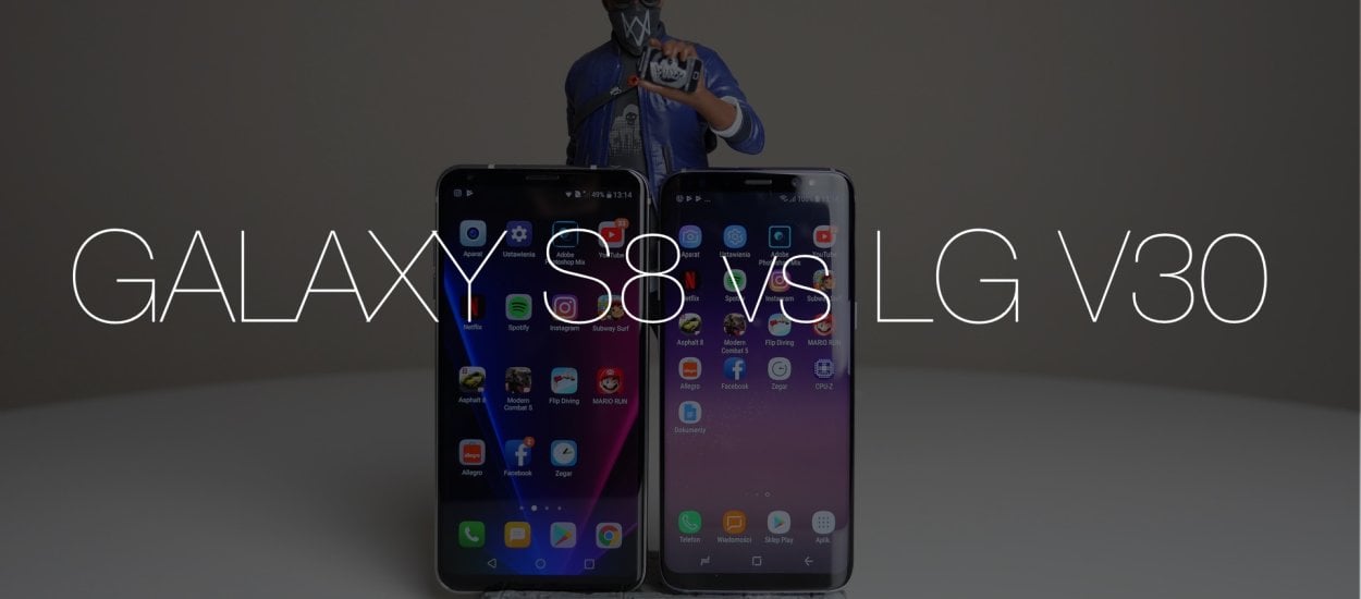 Samsung Galaxy S8 vs LG V30 - który flagowiec wydajniejszy?