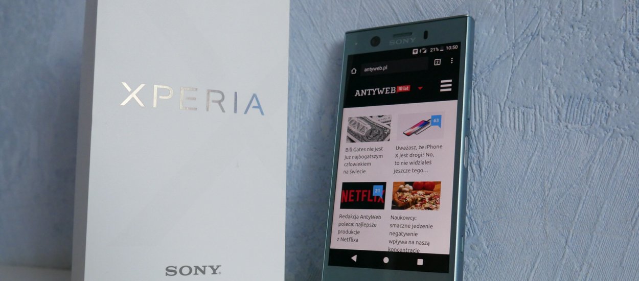 W małym ciele świetny smartfon - recenzja Sony Xperia XZ1 Compact
