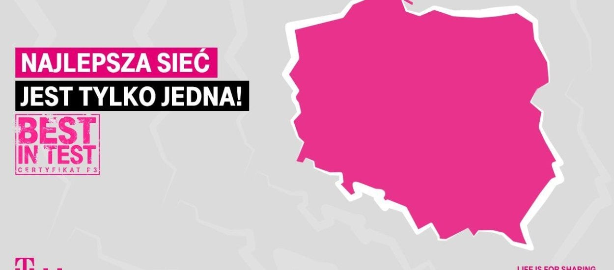 T-Mobile czwarty raz z rzędu z certyfikatem najlepszej sieci w Polsce