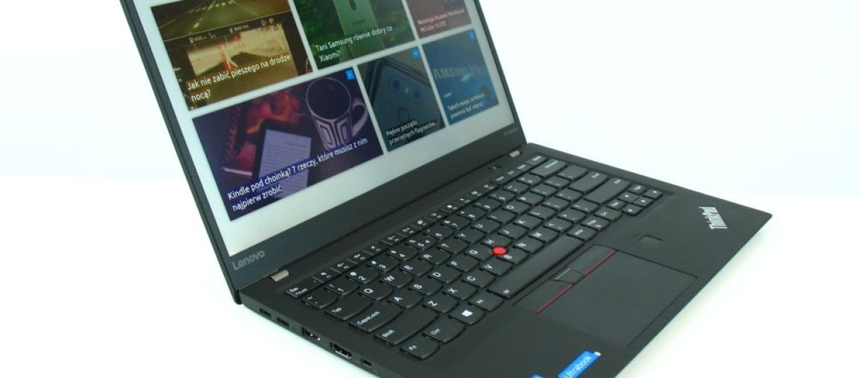 Lenovo ThinkPad X1 Carbon – testowany według wojskowych standardów