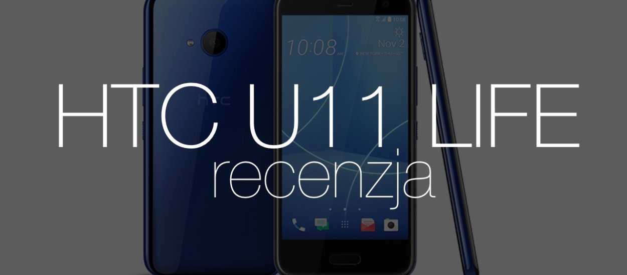 Recenzja HTC U11 Life. Piękność z czystym Androidem.