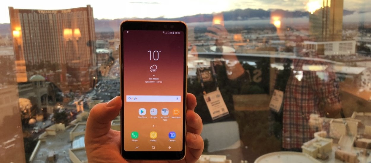 Samsung Galaxy A8 2018 pierwsze wrażenie robi bardzo dobre, ale ta cena...