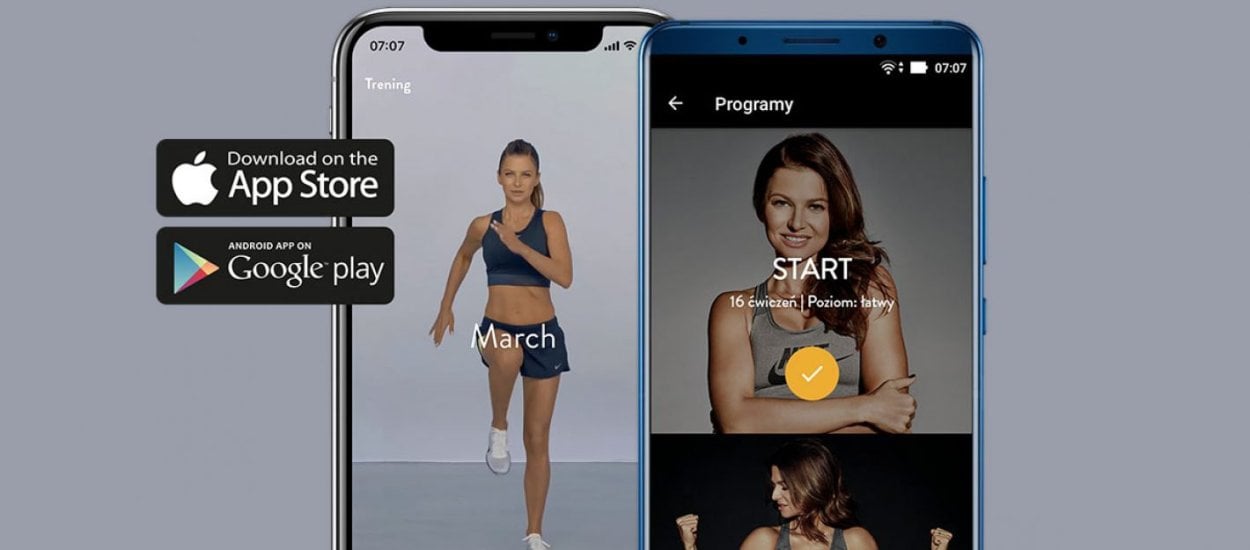 Trening i dieta z Anną Lewandowską na Androidzie i iOS już dostępne