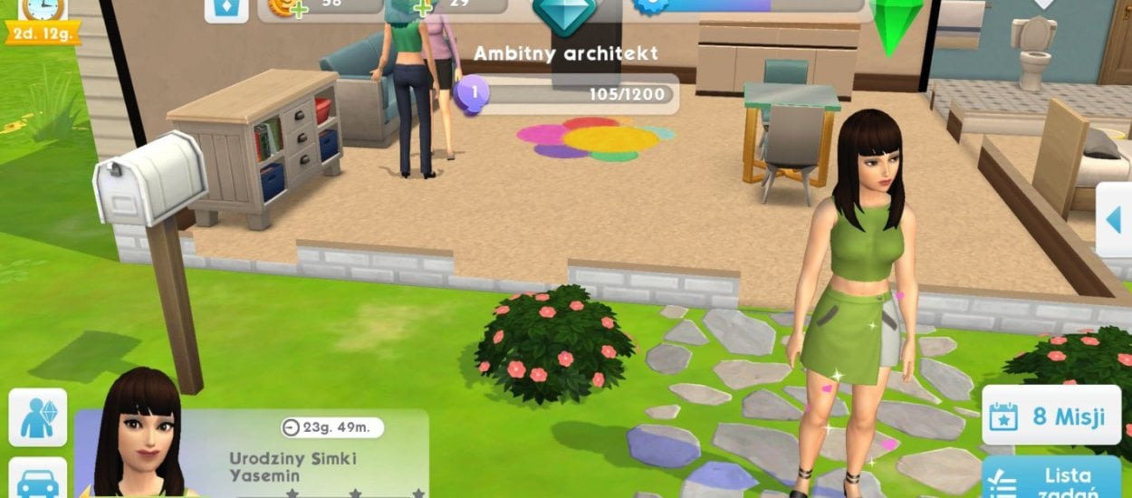 Zabierzcie mi smartfona - siedzę i gram w The Sims Mobile