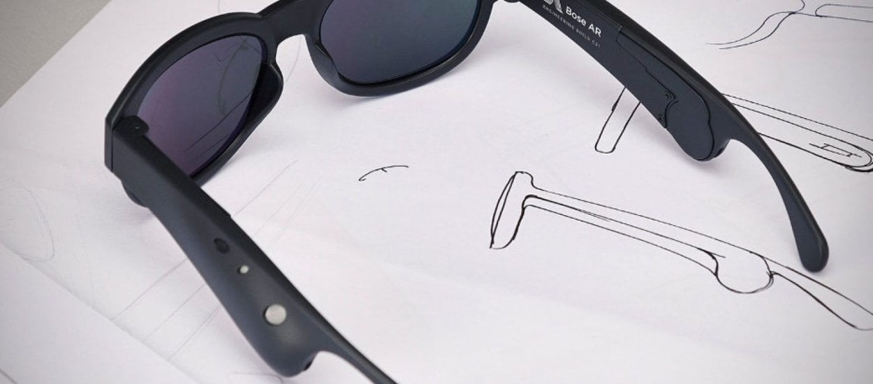 Te okulary Bose tworzą rozszerzoną rzeczywistość za pomocą dźwięku. I to ma sens!