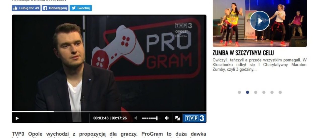TVP Opole stworzyło program o grach. Pierwszy odcinek to srogie rozczarowanie