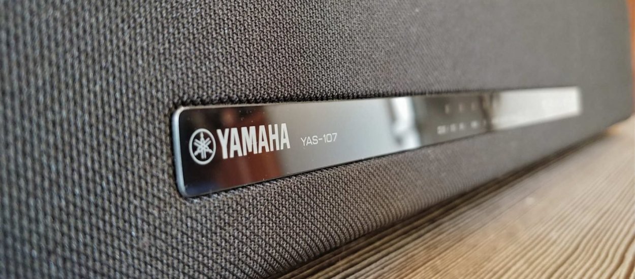 Budżetowa perełka wśród soundbarów - Yamaha YAS-107.