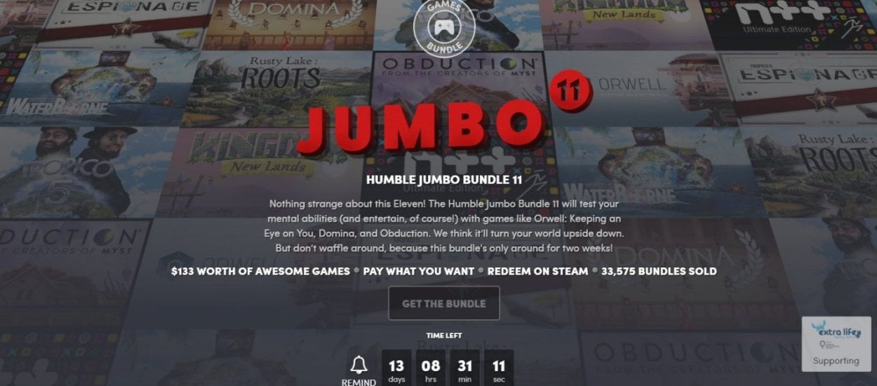 Humble Jumbo Bundle 11, a w nim coś dla miłośników zagadek