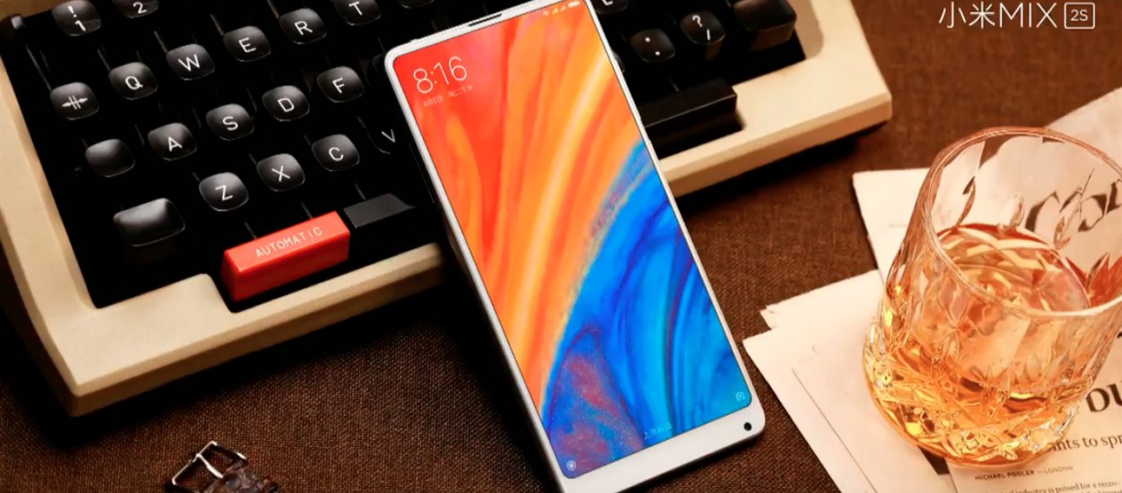 Xiaomi Mi Mix 2s oficjalnie, ze śmiałym porównaniem do iPhone X