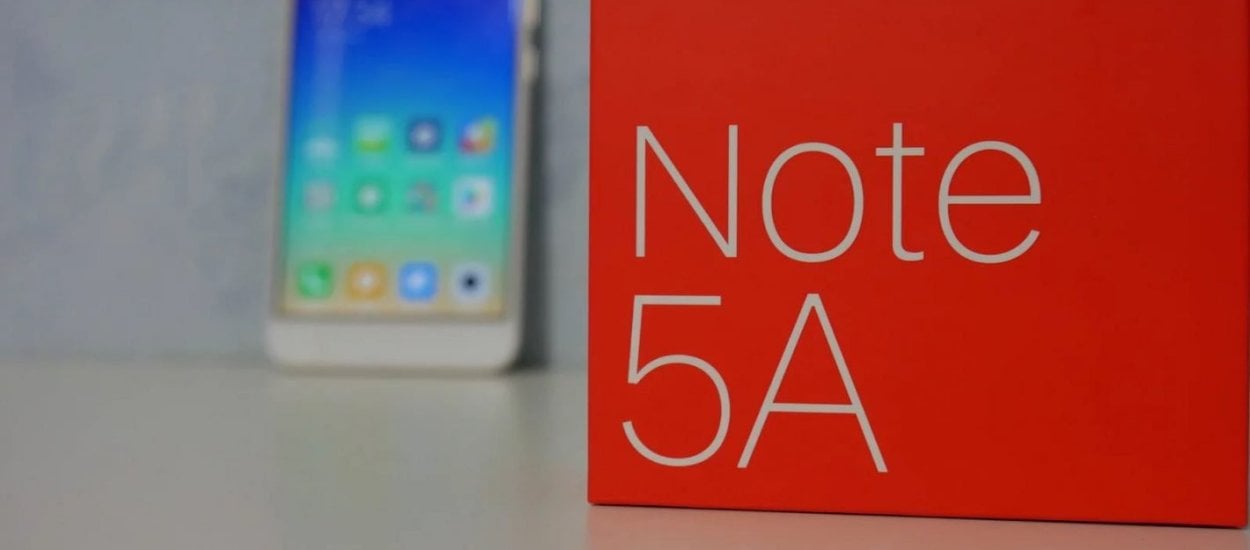 Xiaomi Redmi Note 5A w Biedronce w świetnej cenie!