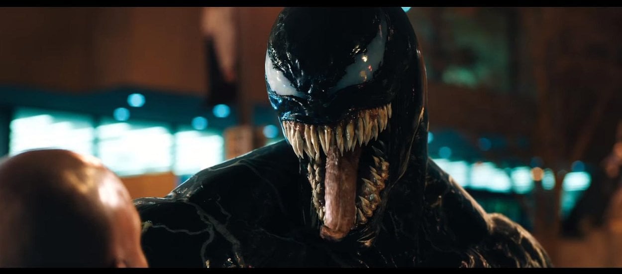 Pierwszy zwiastun "Venoma" - lepiej nie oglądać, jeśli chcecie pójść do kina