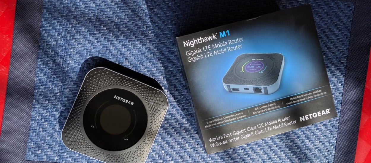 NETGEAR M1 Nighthawk - mobilny router do zadań specjalnych