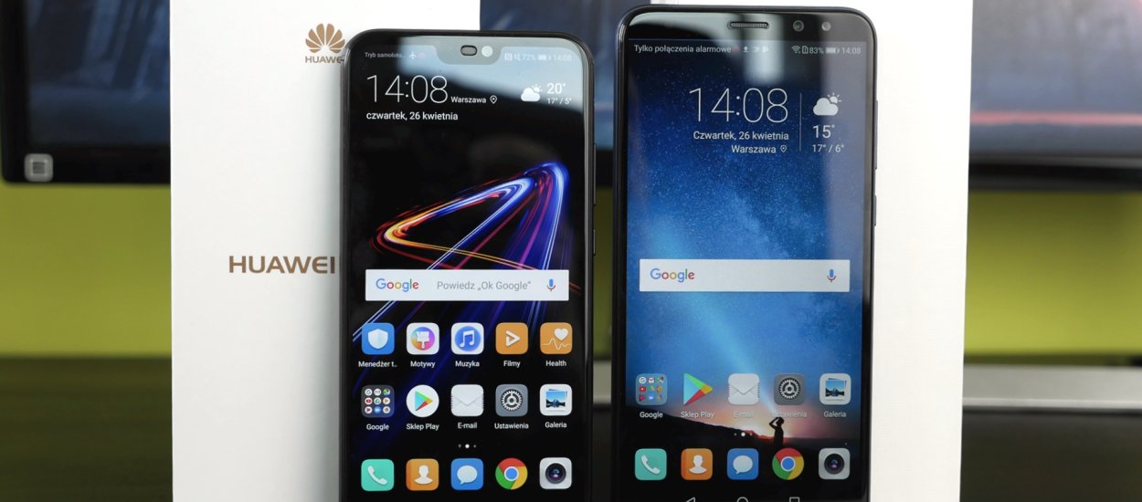 Huawei P20 Lite czy Huawei Mate 10 Lite - który smartfon jest lepszy?