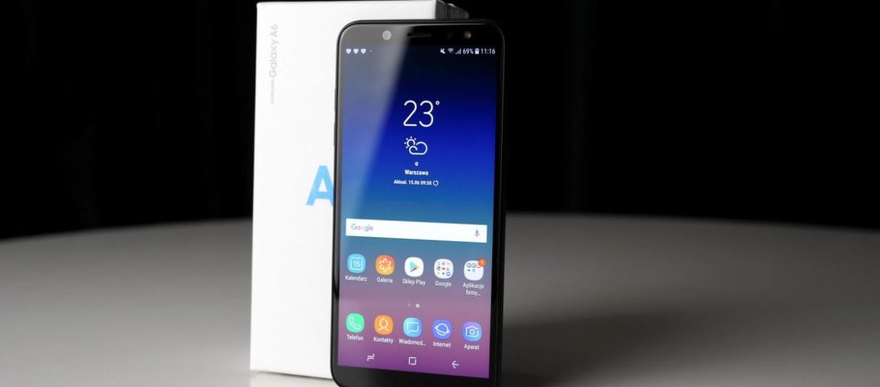 Samsung Galaxy A6 2018 - recenzja. Jak poradził sobie nowy średniak Samsunga?