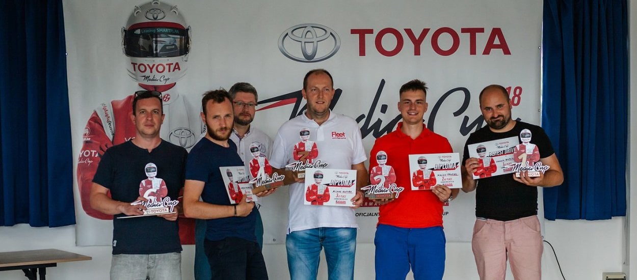 Maciej Pawelec (Antyweb) zajął 2. miejsce w Toyota Media Cup 2018 na torze Slovakia Ring