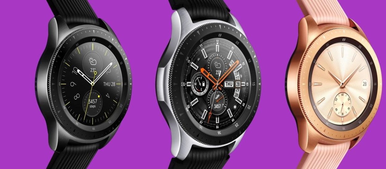 Oto Samsung Galaxy Watch, który będzie działał do 80 godzin na jednym ładowaniu