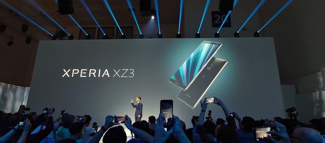 Xperia XZ3 i inne nowości od Sony na IFA 2018