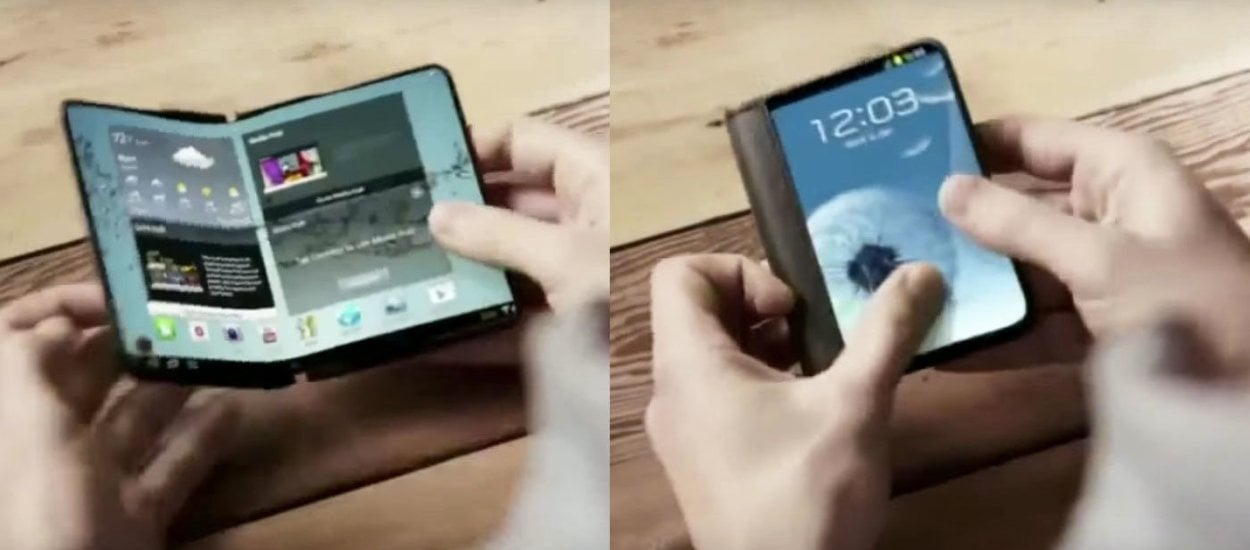 Samsung pokaże składany ekran jeszcze w tym roku?