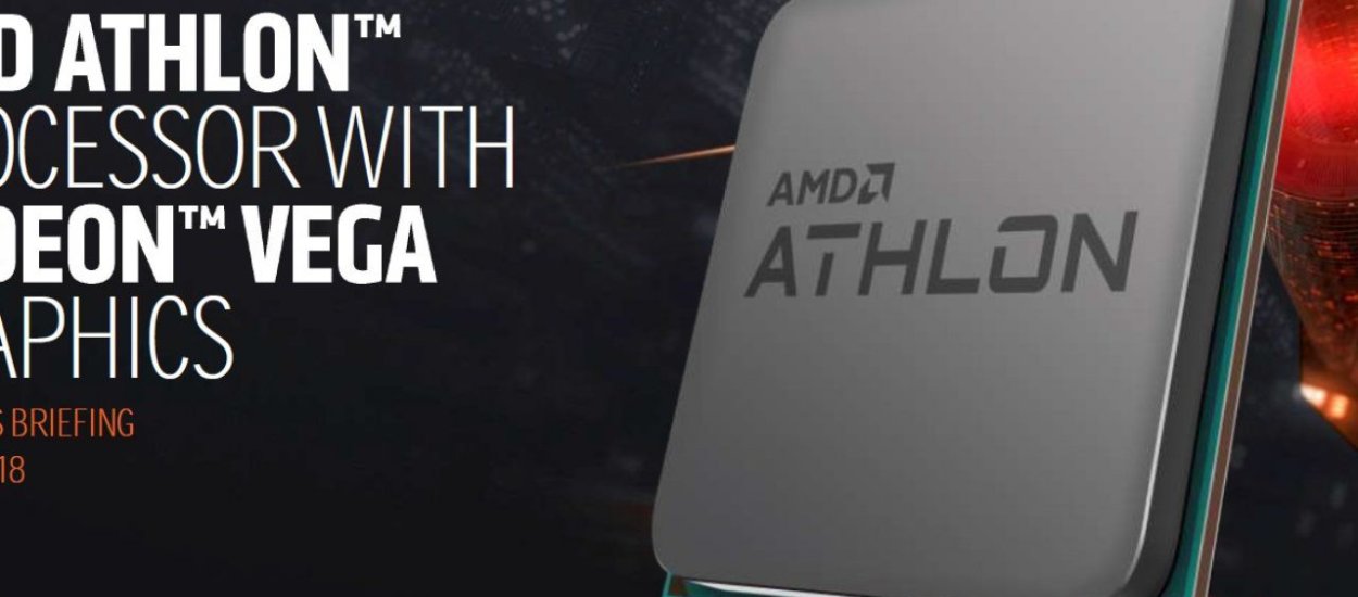 AMD odświeża kultowego Athlona, architektura Zen zawita do najtańszych CPU