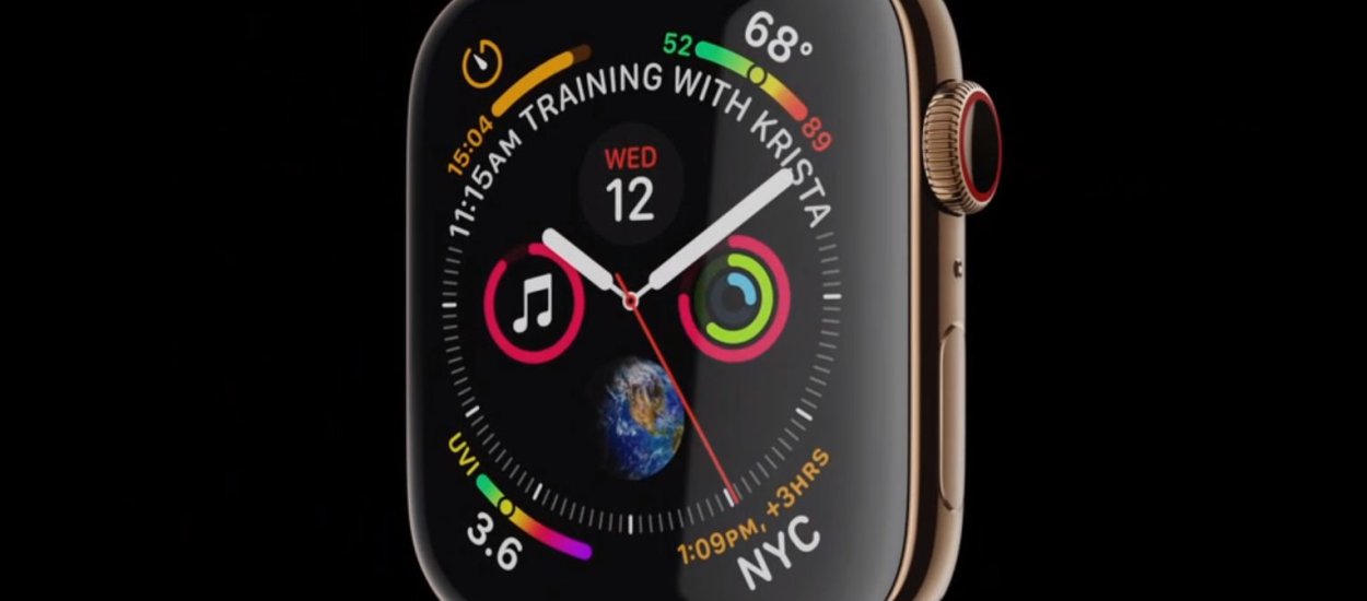 Apple Watch 4 bez tajemnic: watchOS 5, węższe ramki, nowe rozmiary i wbudowany... elektrokardiograf!