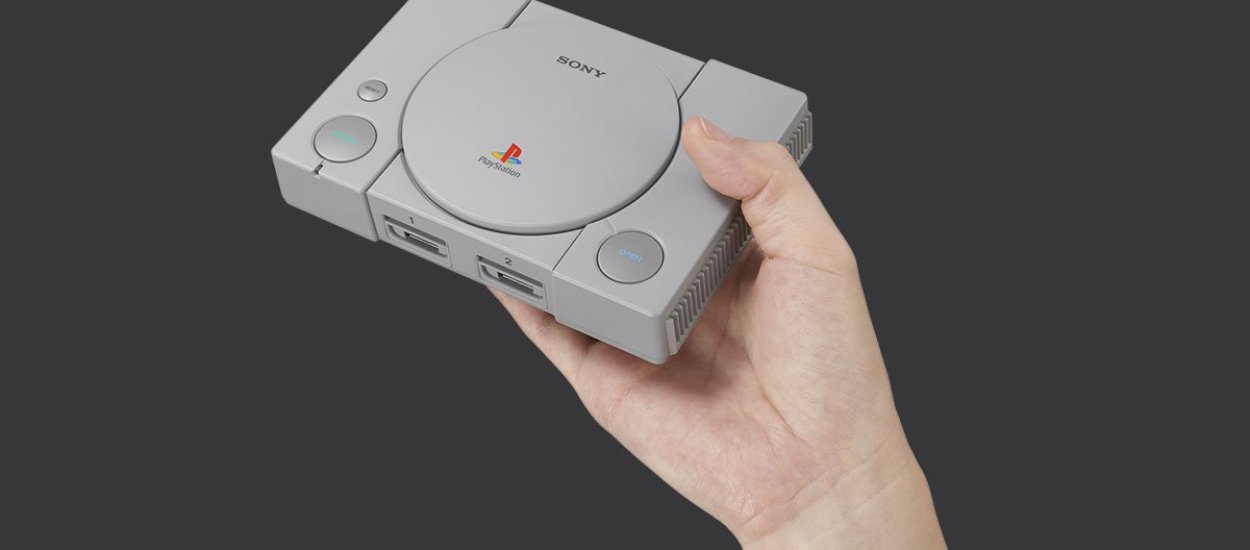 Sony zapowiada miniaturowe PlayStation Classic z dwudziestoma grami w pakiecie!