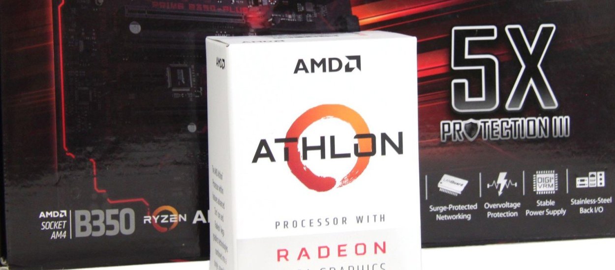 AMD Athlon 200GE ma podbić rynek, sprawdzamy czy ma szansę - test i porównanie z Intelem