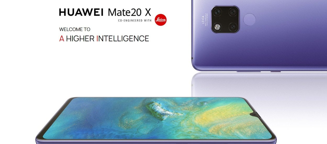 Huawei Mate 20 X, czyli one more thing od Chińczyków