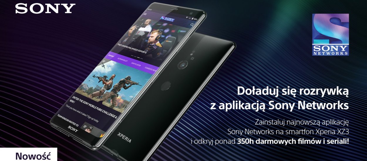 Aplikacja Sony Networks już dostępna dla smartfonów Xperia XZ3
