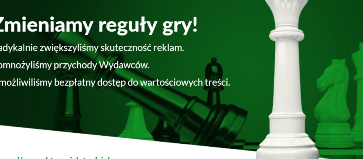 Jak sprawdza się „darmowy paywall” w polskim internecie, w którym króluje adblock?