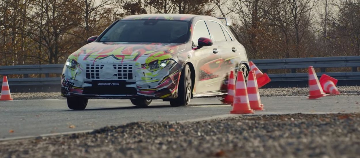 Mercedes-AMG A45 na nowym wideo, najmocniejszy hot-hatch na rynku